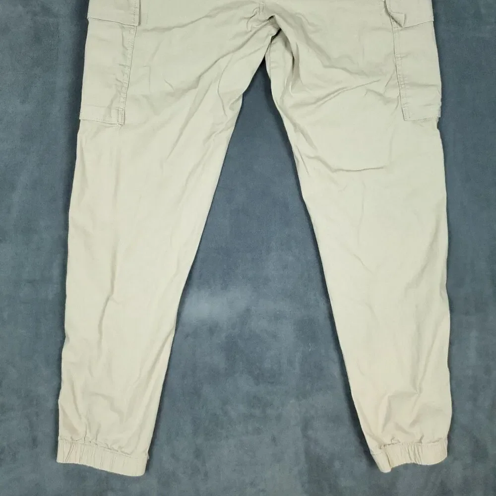 Hurley Cargo Pants Mens Small Jogger Drawstring Elastic Waist Pockets Casual - Picture 12 of 12